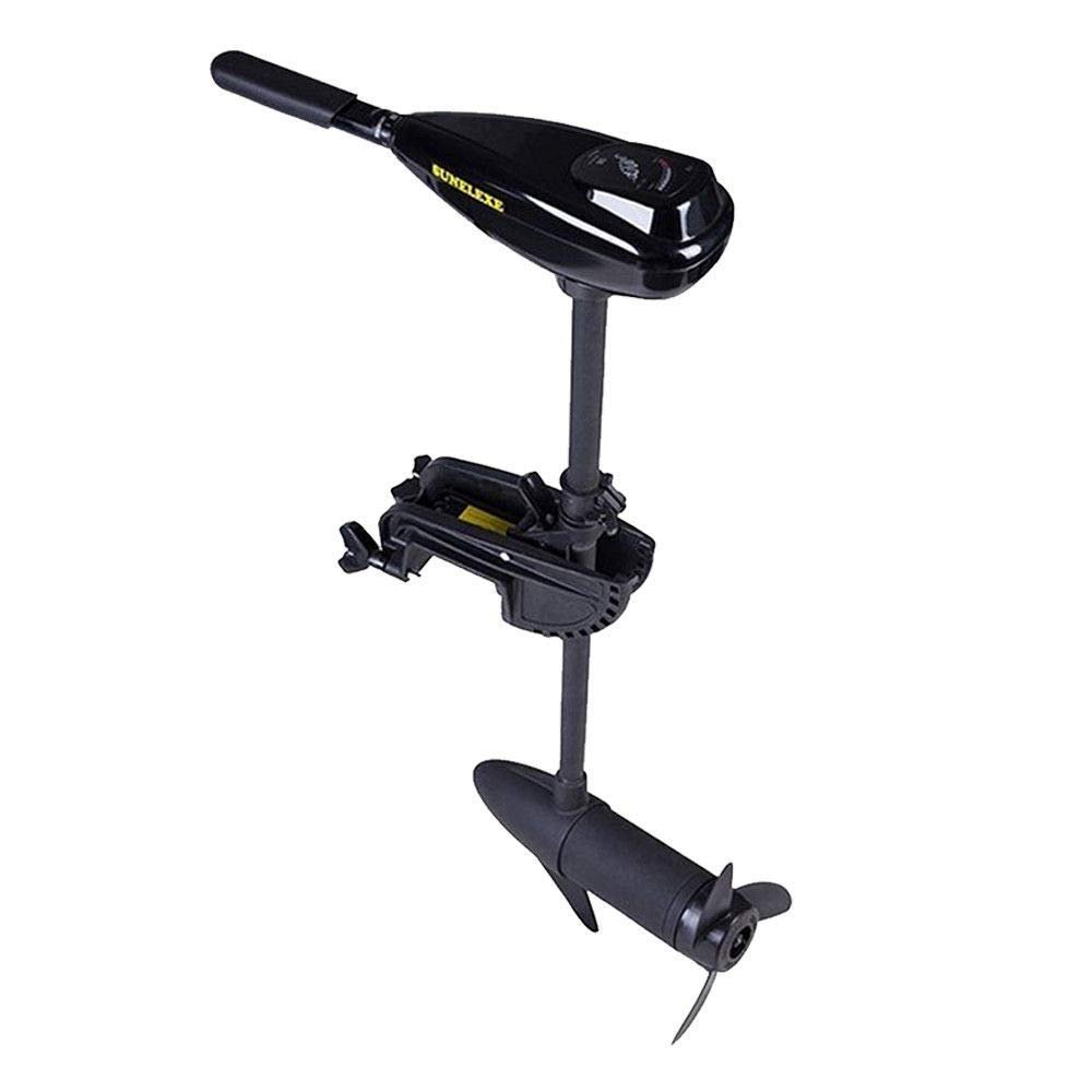 SUNELEXE Boat Engine TBVECHI 40lb Electric Trolling Motor 12V 408W Outboard Engine Boat Motor