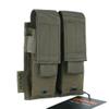 EXCELLENT ELITE SPANKER Molle Single/Double Pistol Mag Pouch Tactical Magazine Pouch Tool Organizer Holder (Double Ranger Green) view 1