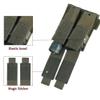 EXCELLENT ELITE SPANKER Molle Single/Double Pistol Mag Pouch Tactical Magazine Pouch Tool Organizer Holder (Double Ranger Green) view 4