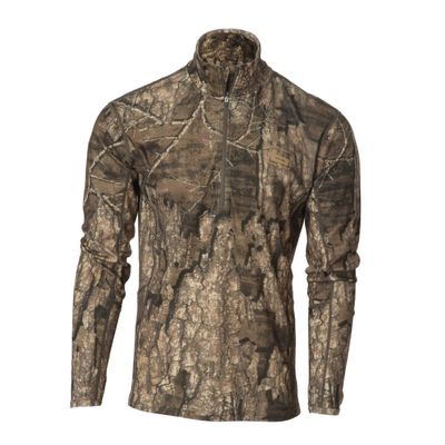 Base Wool 1/4 Zip Pullover-230 gram-Timber-3XL