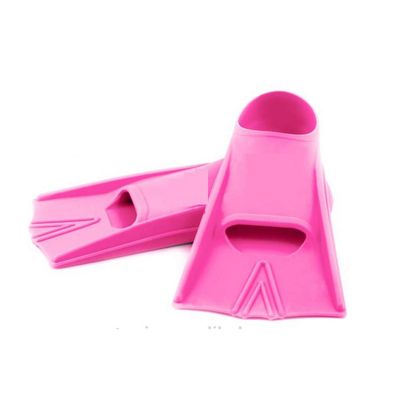 MIFXIN Snorkel Swim Fins Flippers for Men Women Kids Adults Snorkeling Swimming Diving Training Short Blade Fins Flippers (Pink, XXL)