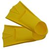MIFXIN Snorkel Swim Fins Flippers for Men Women Kids Adults Snorkeling Swimming Diving Training Short Blade Fins Flippers (Yellow, XXL) view 1