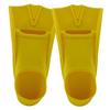 MIFXIN Snorkel Swim Fins Flippers for Men Women Kids Adults Snorkeling Swimming Diving Training Short Blade Fins Flippers (Yellow, XXL) view 2