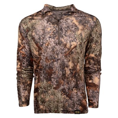 King's Camo XKG Foundation 150 Merino 1/4 Zip Tee
