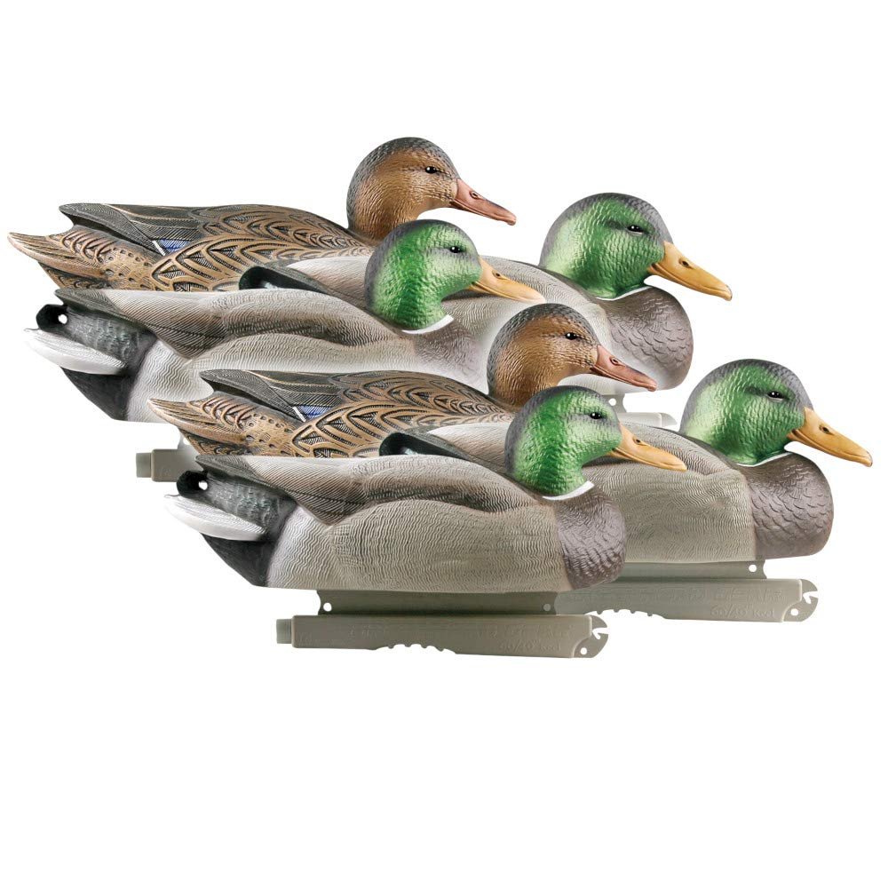 Avery Outdoors Life-Size Mallards, 1/2 Dozen, Realistic Postures, 77144