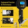 AZUNO Digital Bicycle Tire Inflator Gauge with Auto-Select Valve Type - Presta and Schrader Air Compressor Tool view 2
