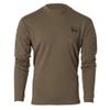 Banded Men's Merino Wool Crew Base Layer Shirt Chocolate 3XL view 1