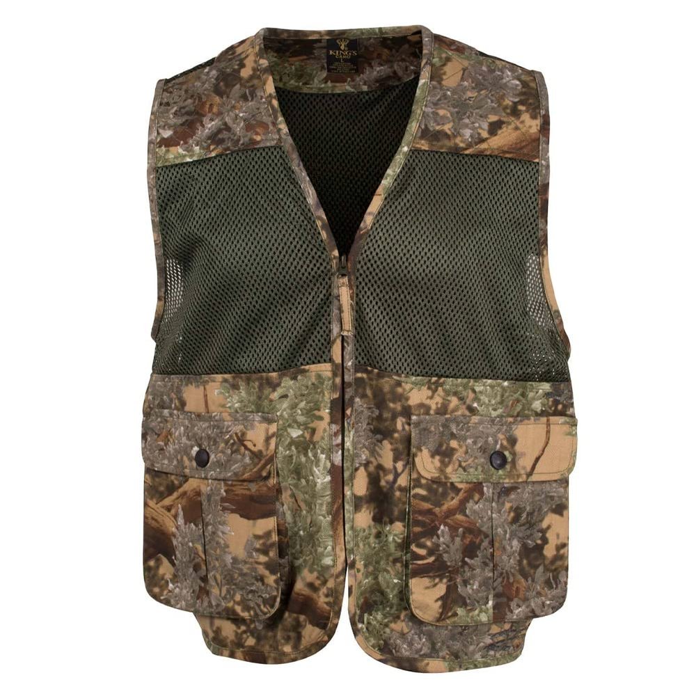 King's Camo King's Upland Vest, Color: Desert Shadow, Size: XS/S (KCG9101-DS-XS/S)