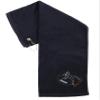 Custom Embroidered Football Towels, Wholesale Football Cooling Towels - Quaterback - 10PK Black CE6900Football S3 view 1
