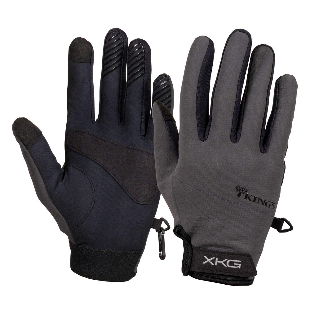 King's Camo XKG Mid Weight Glove, Charcoal, X-Large