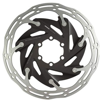 SRAM CenterLine XR Disc Brake Rotor - 140mm, 6-Bolt, Silver/Black