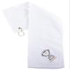 Mato & Hash Custom Embroidered Football Towels, Wholesale Football Cooling Towels - Trophy - 10PK White CE6900Football S4 view 1