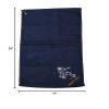 Mato & Hash Custom Embroidered Football Towels, Wholesale Football Cooling Towels - Kicker - 10PK Navy CE6900Football S6 view 3