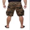 X RAY RAW X Mens Belted Cargo Shorts, Relaxed Fit Casual Knee Length Cargo Shorts for Men, Brown Camo, 30 view 2