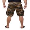 X RAY RAW X Mens Belted Cargo Shorts, Relaxed Fit Casual Knee Length Cargo Shorts for Men, Brown Camo, 36 view 2