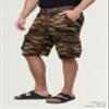 X RAY RAW X Mens Belted Cargo Shorts, Relaxed Fit Casual Knee Length Cargo Shorts for Men, Brown Camo, 36 view 4