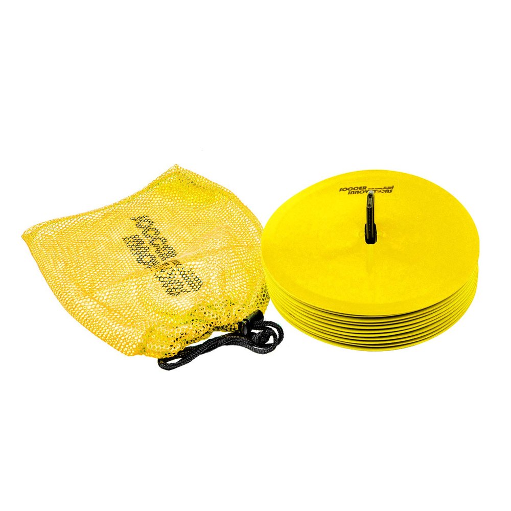 Soccer Flat Dot Markers (Yellow)