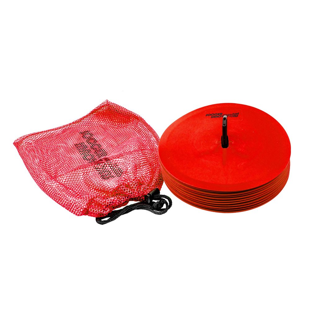 Soccer Flat Dot Markers (Red)