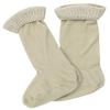 Snowy Magnolia 2-Pairs Boot Liner With Cuff, Tan, Size 5-7 view 2
