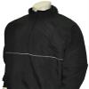 Smitty | BBS-323 | Convertible Half-Sleeve Baseball Softball Umpire Jacket | Baseball Official's Choice! (Black w/Black, White Trim, Medium) view 1
