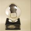 Shiny Silver Fantasy Football Trophy 12 Year Perpetual- Free Engraving view 3