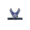 Aminco United States Air Force Logo Pin, Blue, 2 view 1