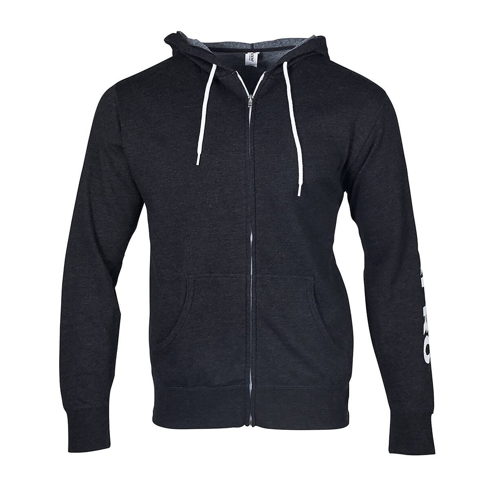 SCUBAPRO Zip-Up Unisex Hoodie, Gray, Small