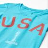 FIFA Fifth Sun WWC France 2019 Team USA Youth Girl's Tee, Tahiti Blue, x-Large view 2