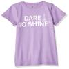 FIFA Fifth Sun WWC France 2019 Dare to Shine Youth Girl's Tee Shirt, Purple Berry, x-Small view 1