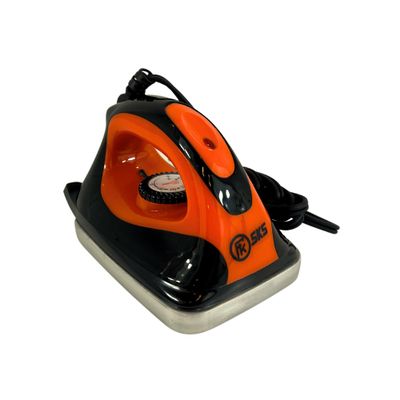 Deluxe Ski and Snowboard Waxing Iron Adjustable Temperature Wax Iron for Tuning Snowboards and Skis Durable Orange & Black Design for Hot Wax Application Works with All Wax Types