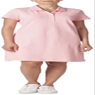 Nautica womens Easy Classic Short Sleeve Stretch Cotton Polo Casual Dress, Aloha Pink, X-Small US
