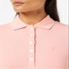 Nautica womens Easy Classic Short Sleeve Stretch Cotton Polo Casual Dress, Aloha Pink, X-Small US view 4