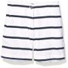 Nautica Traditional Collection's Women's Hint of Vacation Tailored Stretch Cotton Patterned Short, Bright White, 6 view 4