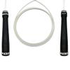 RX Smart Gear RapidFit Jump Rope | Adjustable Jumping Rope w/Ergonomic Dual Bearing Handles, Fitness Skipping Rope for Exercise, Workout, Sports Training, White view 1