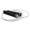 RX Smart Gear RapidFit Jump Rope | Adjustable Jumping Rope w/Ergonomic Dual Bearing Handles, Fitness Skipping Rope for Exercise, Workout, Sports Training, White view 3