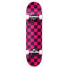 Yocaher Professional Complete 7.75" Skateboard w/7Ply Maple Deck, BlackWidow Premium Grip Tape, Aluminum Alloy Truck, ABEC-9 Bearing (Complete - 7.75 - Checker Pink) view 2