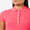 Nautica Women's Easy Classic Short Sleeve Stretch Cotton Polo Dress Dress, Rouge Pink, Medium view 4