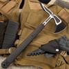 M48 Liberator Infantry Tomahawk with Sheath - Cast Stainless Steel Head, Black Oxide Coating, Injection Molded Nylon Handle - Length 15 3/4" view 3