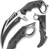 M48 Liberator Falcon Karambit Knife | Vortec Belt Sheath | Cast Stainless Steel Blade | Black Oxide Coating | Injection Molded Nylon Handle | Open Ring Pommel | Necessity for Mission Gear | Overall 10 view 1