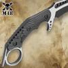 M48 Liberator Falcon Karambit Knife | Vortec Belt Sheath | Cast Stainless Steel Blade | Black Oxide Coating | Injection Molded Nylon Handle | Open Ring Pommel | Necessity for Mission Gear | Overall 10 view 4