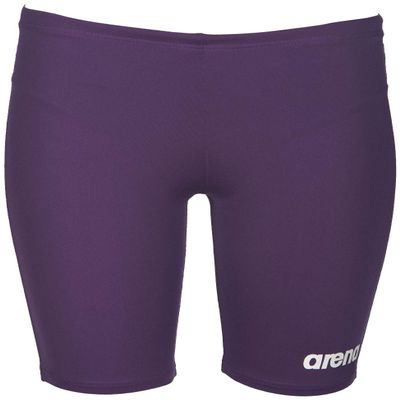 ARENA Boy's Board Swim Jammer MaxLife Knee-Length Swimsuit Pool Training Competing Youth Swim Team Suit, Plum/White, US Size 22