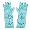 Joy Join Little Girls Princess Gloves(Solid Color Long Elbow Length) For Birthday,Wedding,Holiday,Costume Party(Blue) view 1