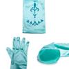 Joy Join Little Girls Princess Gloves(Solid Color Long Elbow Length) For Birthday,Wedding,Holiday,Costume Party(Blue) view 3