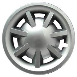 Technical Precision Replacement for EZGO/Cushman/TEXTRON 8 in Metallic Silver HUBCAP for Gas TXT 2+2 2014 Golf CART