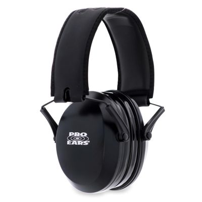 Pro Ears Ultra Gel 22 Noise Reduction Ear Muffs, Lightweight & Slim w/Aviator Gel Ear Seals, Shooting Ranges, Construction, and Loud Events, 8.5 oz