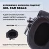 Pro Ears Ultra Gel 22 Noise Reduction Ear Muffs, Lightweight & Slim w/Aviator Gel Ear Seals, Shooting Ranges, Construction, and Loud Events, 8.5 oz view 3