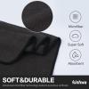 KinHwa Gym Towels for Sweat Absorbent Wicking Workout Towels Quick Dry and Compact Sweat Towels Microfiber Sports Towel for Yoga, Fitness, Treadmill or Indoor Bike 16"x30" 3 Pack Dark-Brown view 3