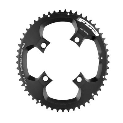 FSA Full Speed Ahead Powerbox Stealth Black Chainring 50T Road Bike Black 50T Double