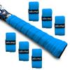 ALIEN PROS Tennis Racket Grip Tape (6 Grips) - Precut and Dry Feel Tennis Grip - Tennis Overgrip Grip Tape Tennis Racket - Wrap Your Racquet for High Performance (6 Grips, Blue) view 1