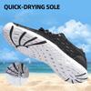 DOUSSPRT Men's Water Shoes Quick Drying Sports Aqua Shoes Black Size 13 view 3